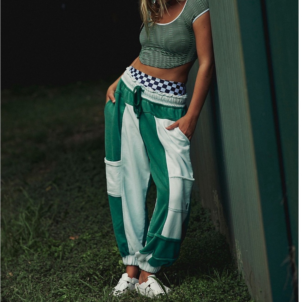 Free People this Feeling Colorblock Jogger